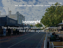 Tablet Screenshot of kevinwrightre.com.au